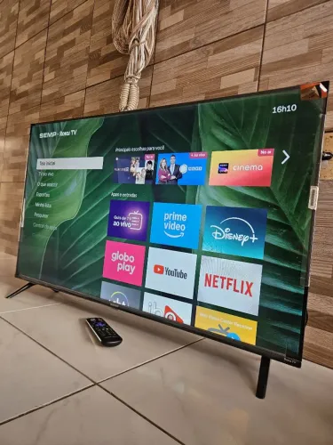 TV SMART QLED COM NOTA E GARANTIA ACEITO CARTÃO