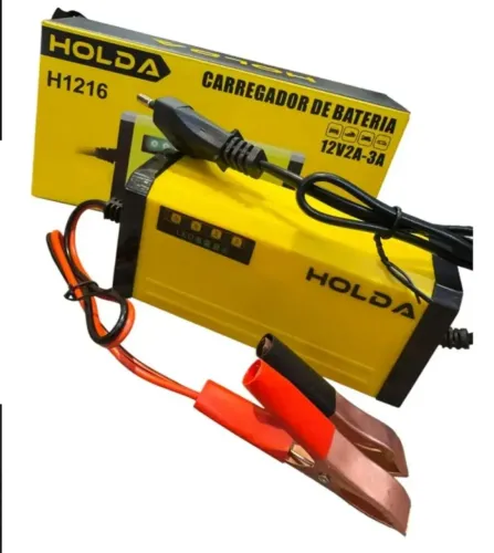 Carregador Bateria Holda H1216 12v Inteligente Para Veiculos