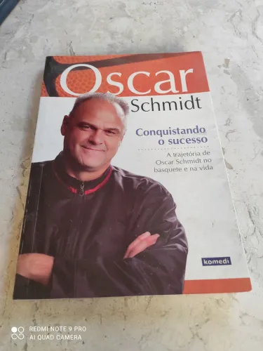 Livro,Conquistando o sucesso,de Oscar Schmidt: