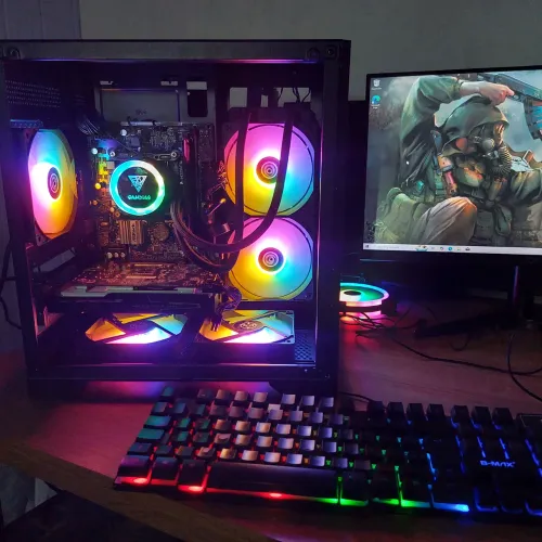 PC GAMER I5 9° GERAÇÃO, WIFI 5.0, 16GB, GTX 1650, 10X S JUROS NO CARTÃO, GARANTIA, ENTREGO