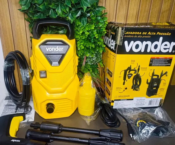 Lavadora de Alta Pressão Vonder LAV1300 - 1300 Libras, Compacta e Potente