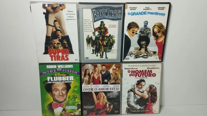 Lote de Comédia Filmes Originais R$:150 Reais