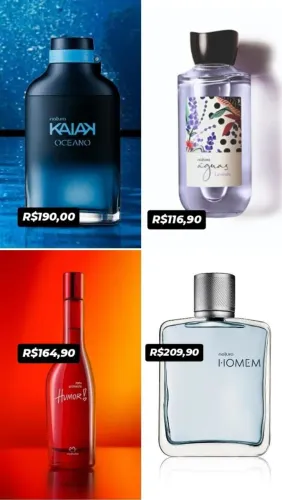 Produtos Natura e Avon