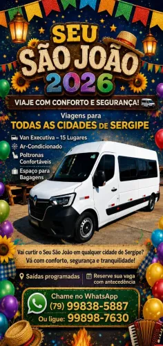 Viage com segurança e conforto 