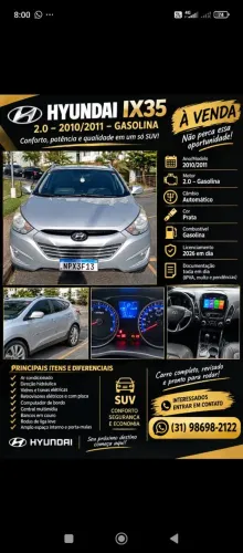Hyundai IX35 2.0 16V 170cv 2wd/4wd Aut. 2011