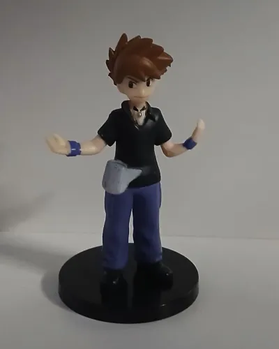 BONECO ACTION FIGURE MINIATURA POKEMON BLUE GREEN GARY CARVALHO KANTO
