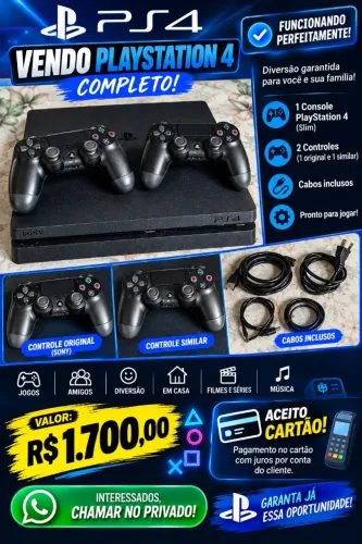 PlayStation 4 completo