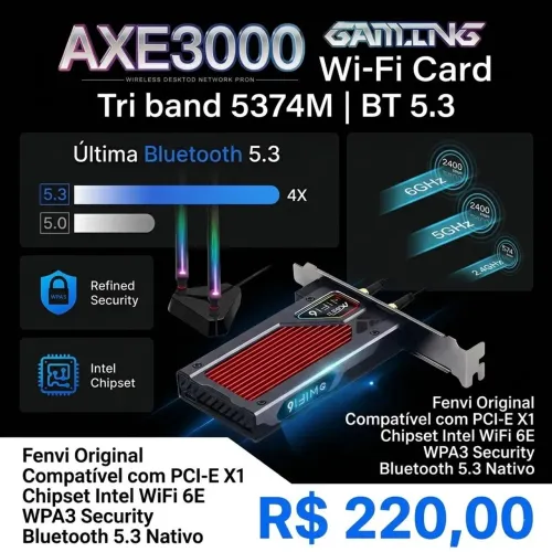 Fenvi AXE 3000 WI-FI 6