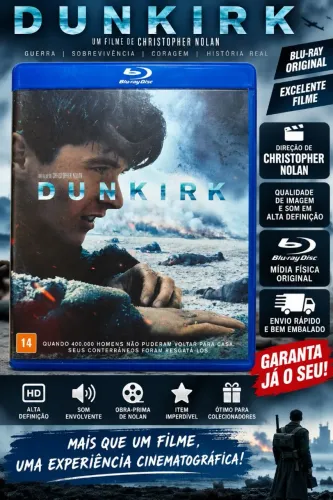 Dunkirk em Blu-ray
