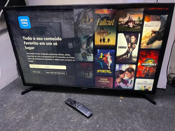 Linda TV smart Samsung 32 polegadas