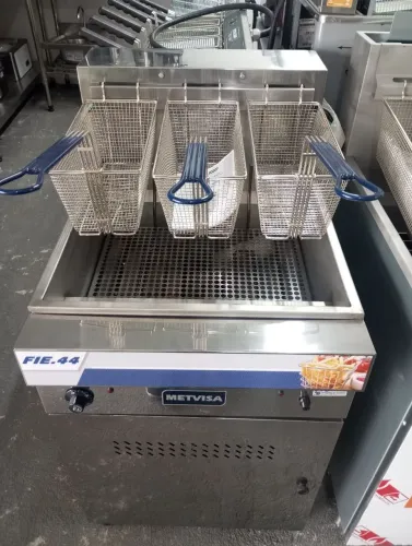 NZ. Fritadeira industrial elétrica 40 litros METVISA