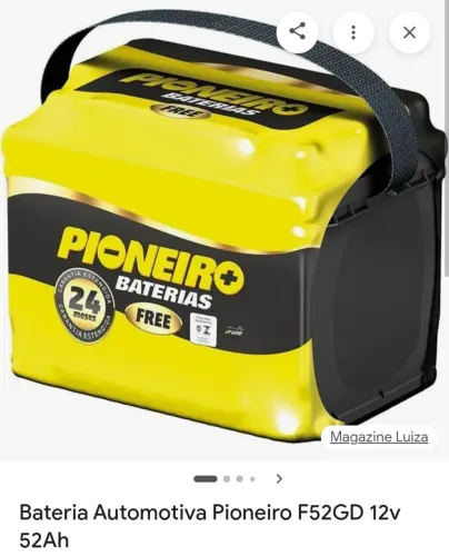 Bateria pioneiro nova