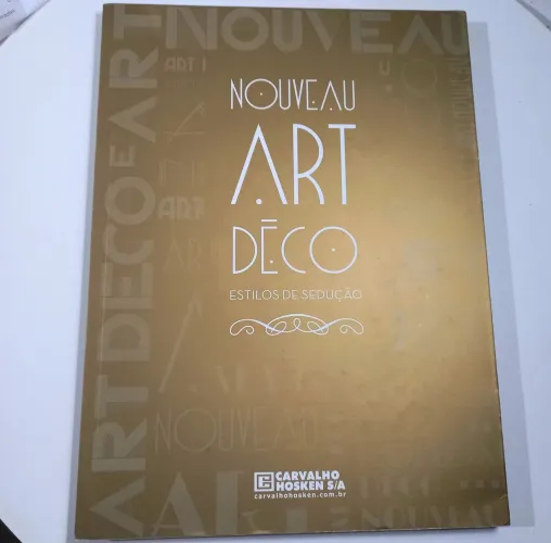 Livro Art Déco Nouveau Carvalho Hosken