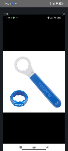 Chave revisão bike pedal Shimano top zero 