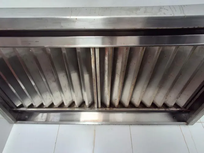 Coifa industrial aço inox
