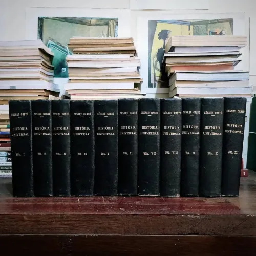 História Universal Césare Cantú Livros 1 ao 12