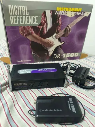 Receiver sem fio para instrumento (Áudio Técnica) Importado