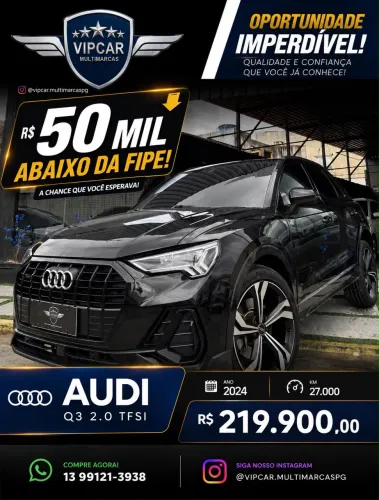 Audi Q3 Perf. Black 2.0 TFSI Tiptr. Quattro 2024