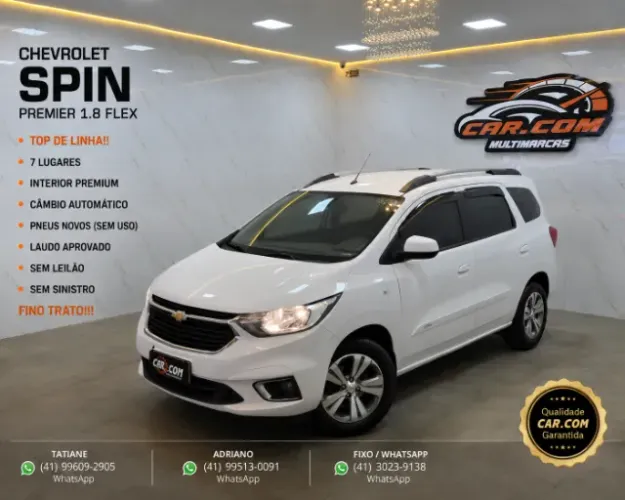 Chevrolet Spin Premier 1.8 8V Econo.flex 5P Aut. 2022