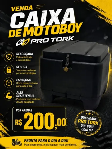 Caixa motoboy 100 litros