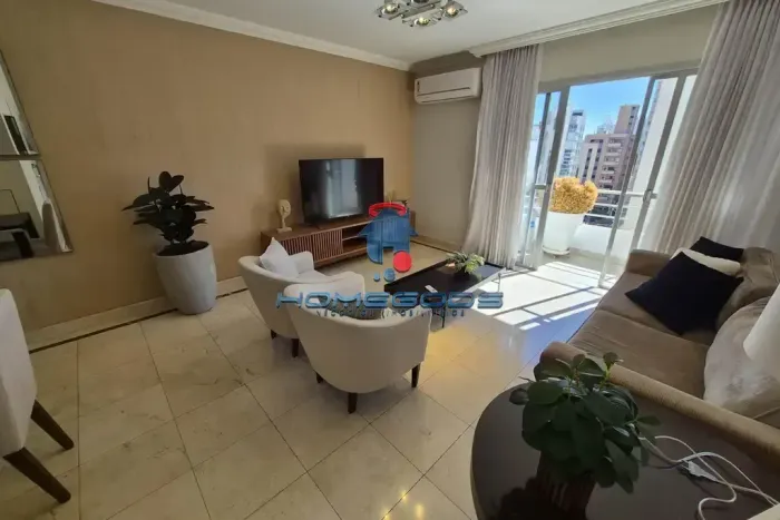 Apartamento de 3 Quartos com armários, varanda, 1 vaga no Cambuí Campinas/SP