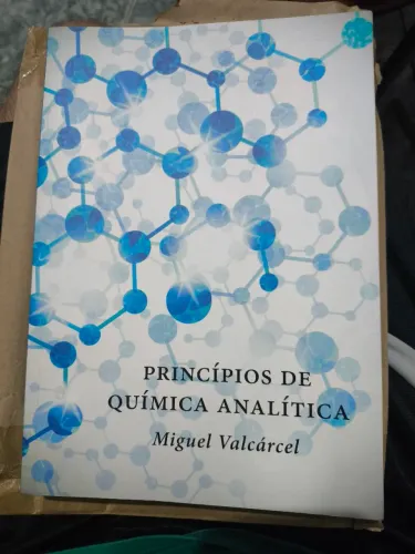 Livro Princípios de Química Analítica Miguel Valcárcel