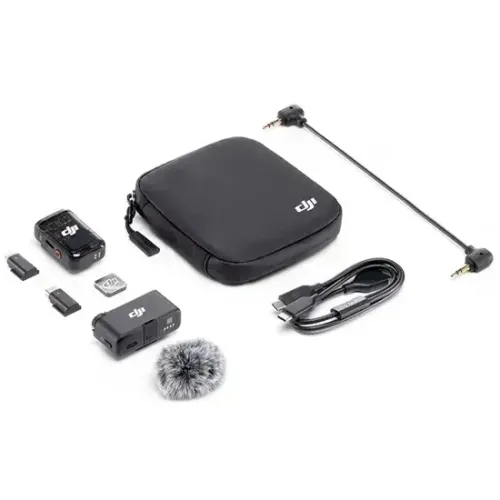 Microfone DJI Mic 2 (1 TX + 1 RX)