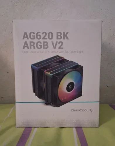 Air Cooler DeepCool AG620 BK ARGB V2 (Dual Tower)