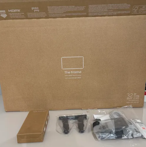 Samsung The Frame 32 - QLED 4K Nova Lacrada + One Connect