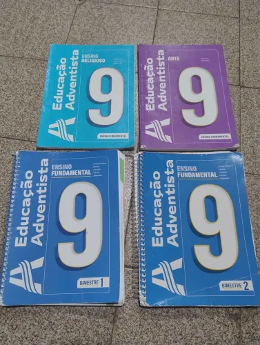 Livros 9 ano Escola Adventista
