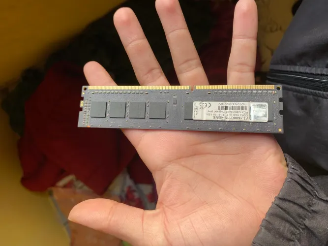 Memória ram ddr3 4gb