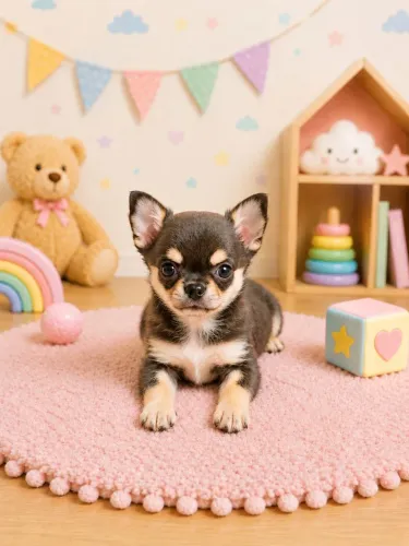 Chihuahua pelos longos