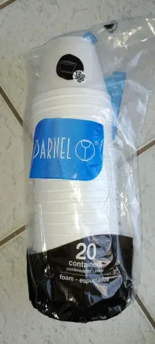 Kit Ideal para o Inverno - Potes de Isopor + Colheres 