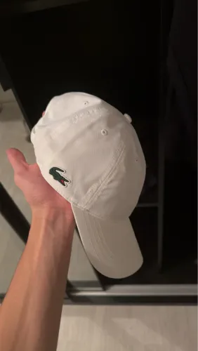 Boné Sport Lacoste Branco Original 