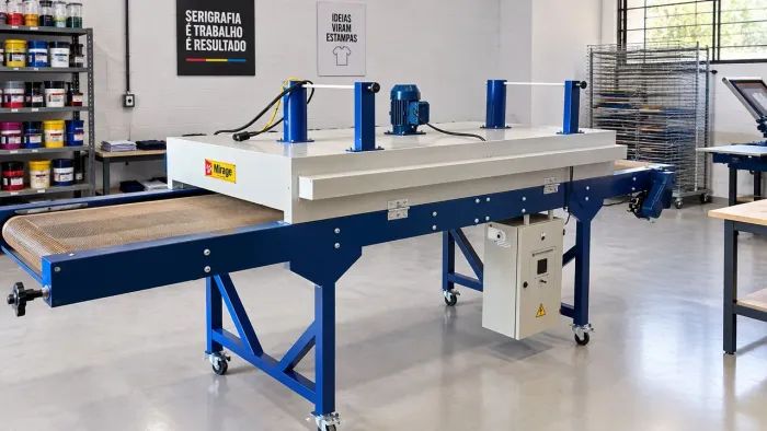 Estufa Forno secagem de serigrafia