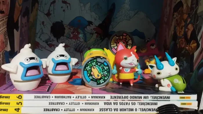 Bonecos Yo-kai Watch medal moments(LEIA A DESCRIÇÃO)
