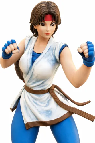 Yuri Sakazaki KoF/Art of Fighting Estátua Action Figure