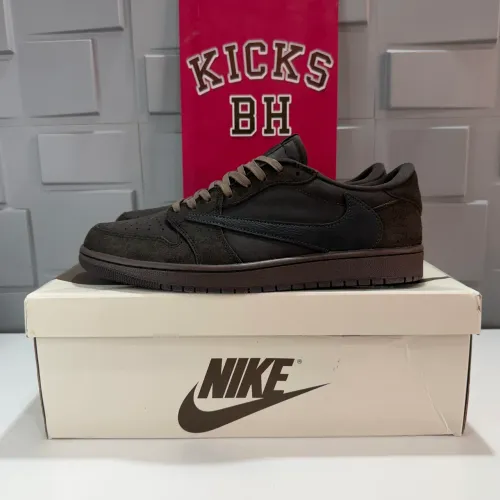 Air Jordan 1 Low Travis Scott Velvet Brown 43