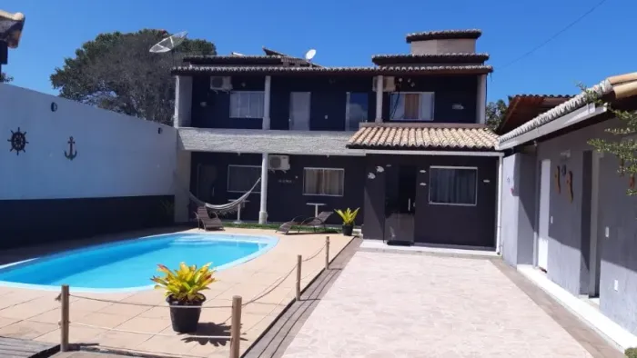 Casa com piscina, 3 QUARTOS, mobiliada, em Arraial d?Ajuda (Porto Seguro/BA) (SEM FIADOR