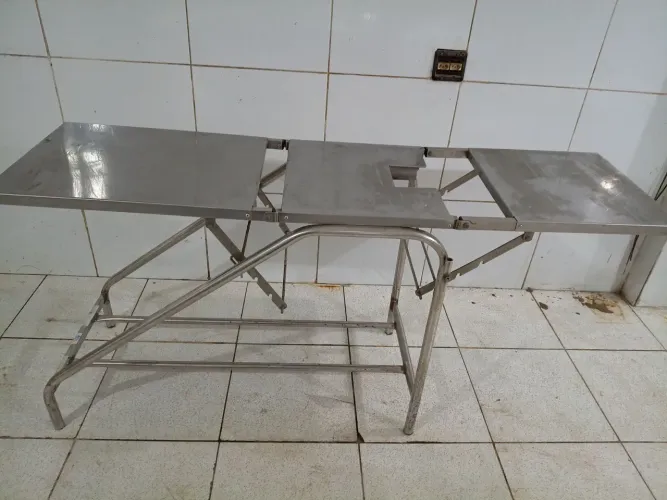 Maca ginecológica articulada em inox TOP