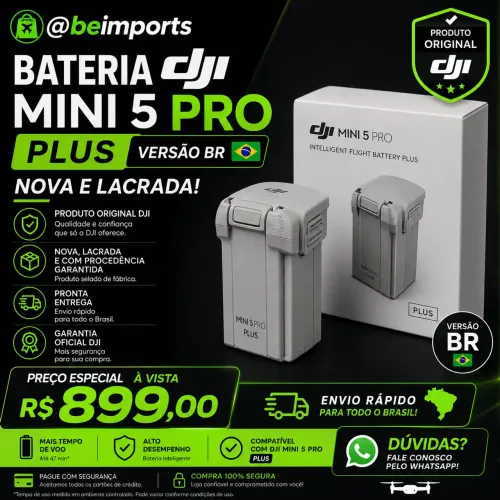 Bateria Plus BR( Novas/Lacrado) Em até 18X/ Pronta Entrega