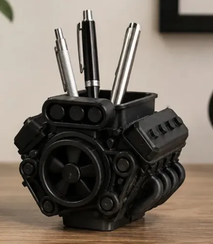 Porta canetas Motor