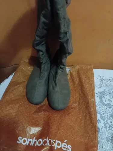 Bota sonho dos pés.