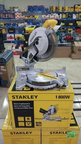 Serra Esquadria para Alumínio 10" 1800w Stanley - Nova/Loja