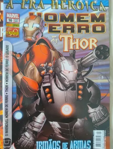 Gibi Coleção Clássica Marvel Homem De Ferro & Thor