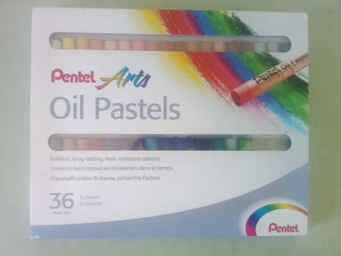 Giz pastel oleoso novo com 36 cores