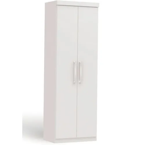 Armário Multiuso Kappesberg 2 Portas 6 Prateleiras MDP Branco