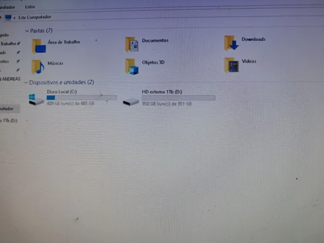 Hd 1TB externo