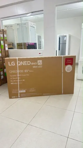 Smart TV LG QNED evo Mini LED AI 4K QNED80 65 polegadas 2026