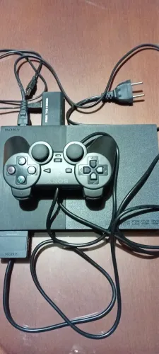 Sony PlayStation 2 PS2 Desbloqueado Todos os itens Originais Funcionando Perfeitamente
